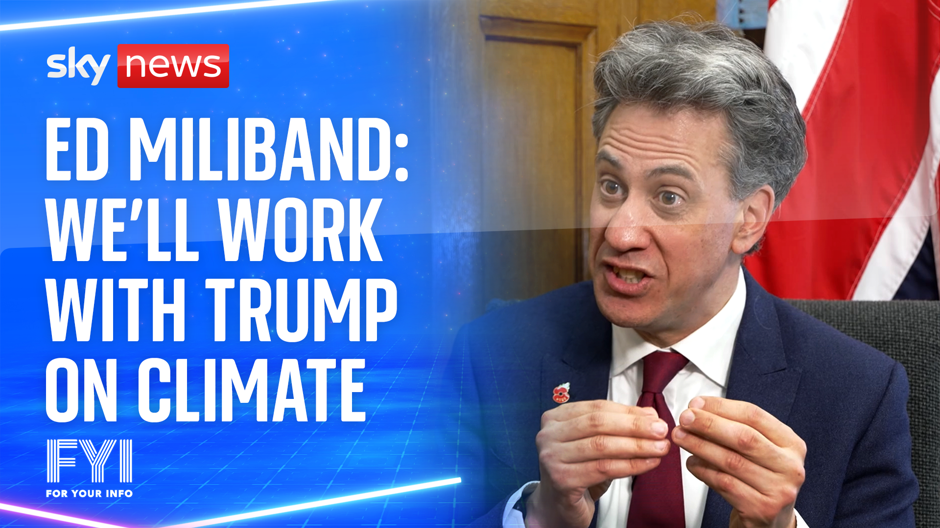 Ed Miliband: We’ll work with Trump on climate