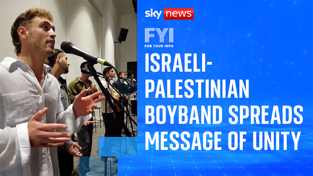 Israeli-Palestinian boyband spreads message of unity