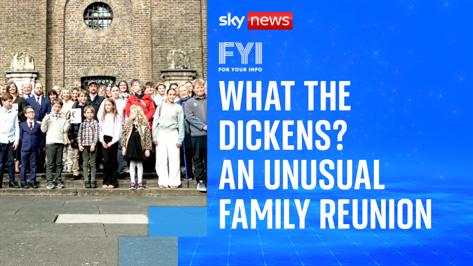 What the Dickens? An unusual family reunion
