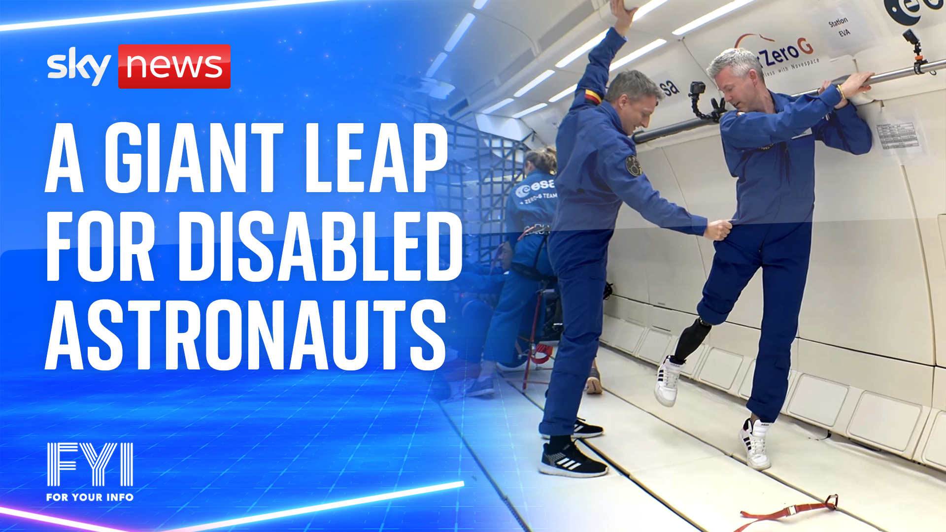 A giant leap for disabled astronauts