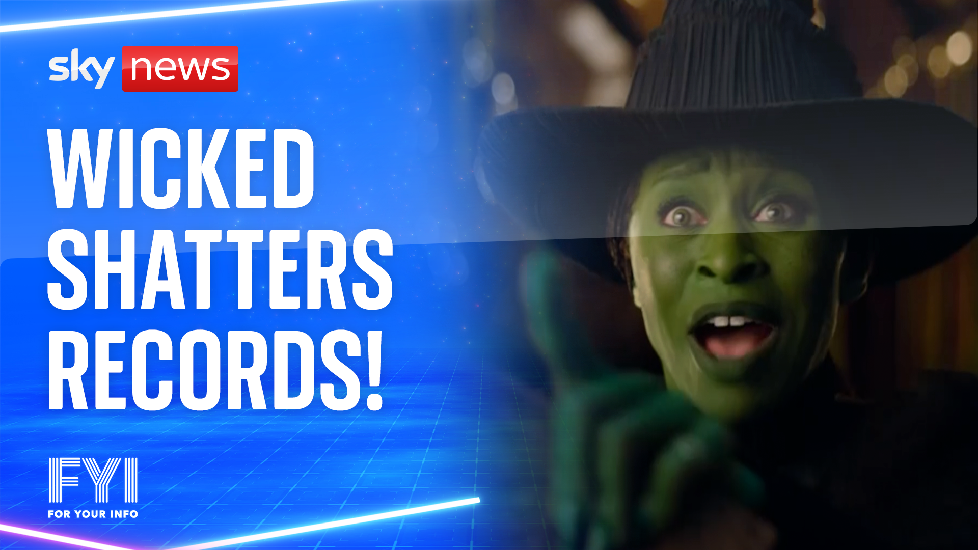 OMG! Wicked shatters records!