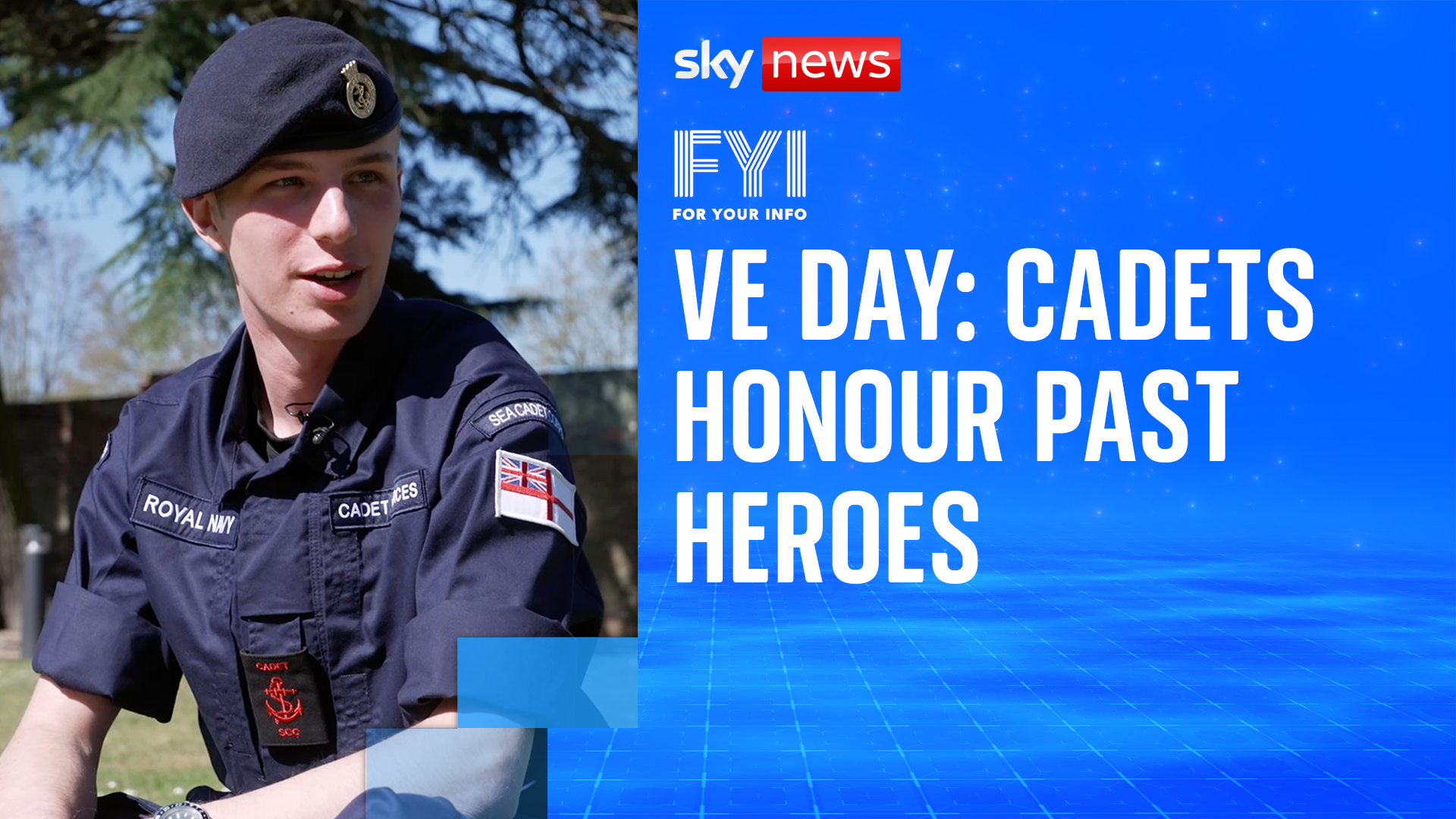 VE Day: Cadets honour past heroes