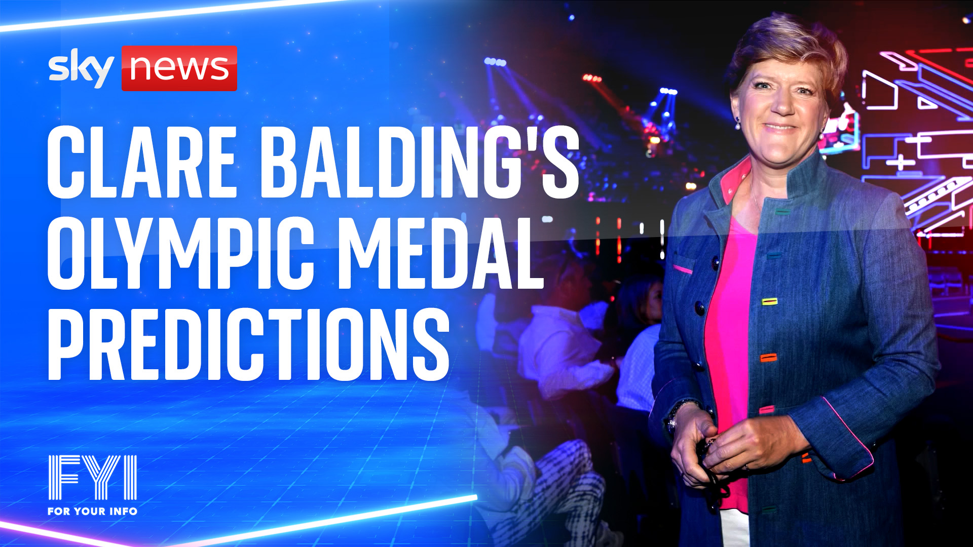 Clare Balding’s Olympic medal predictions