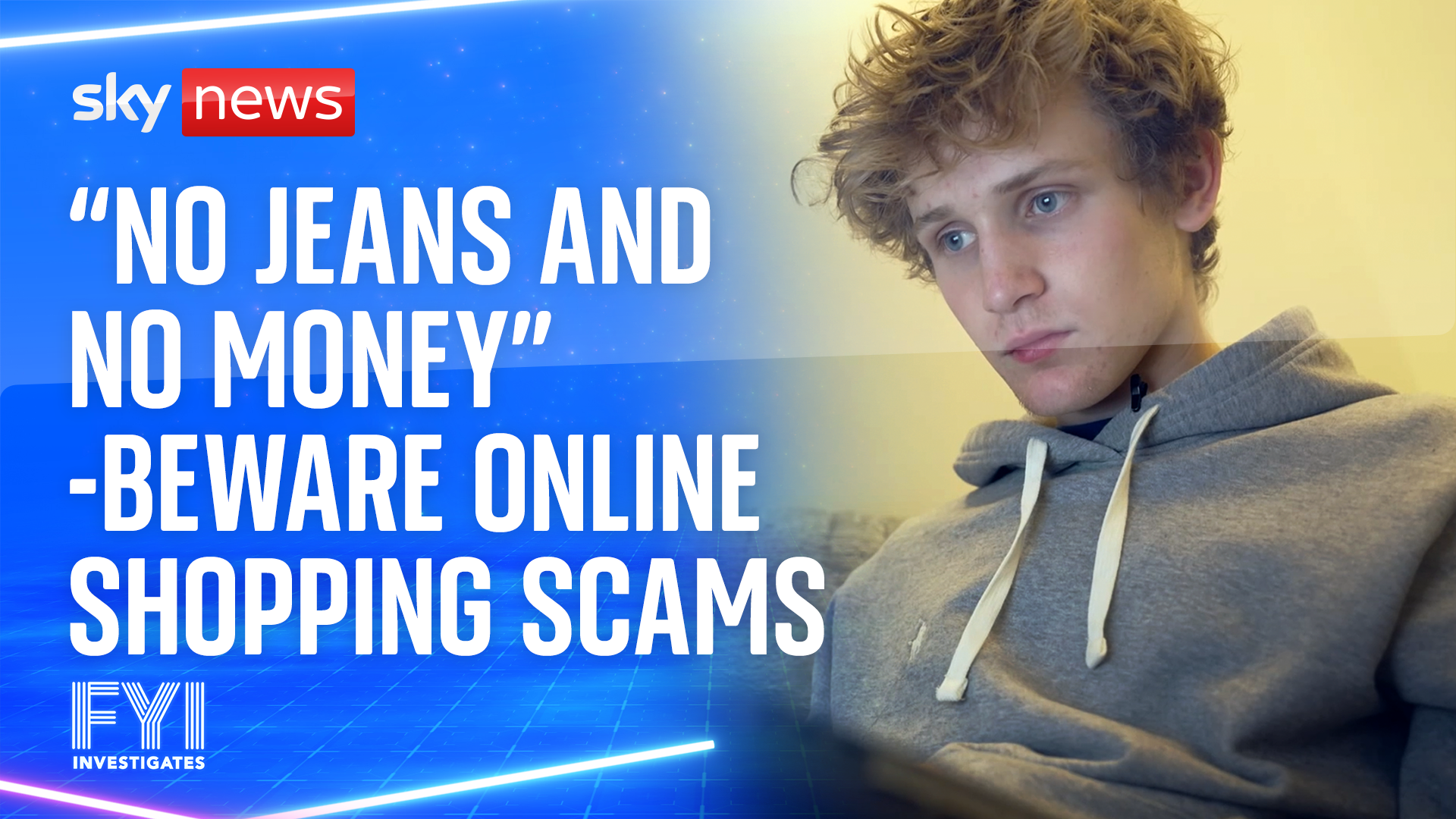 “No jeans and no money” – Beware online shopping scams