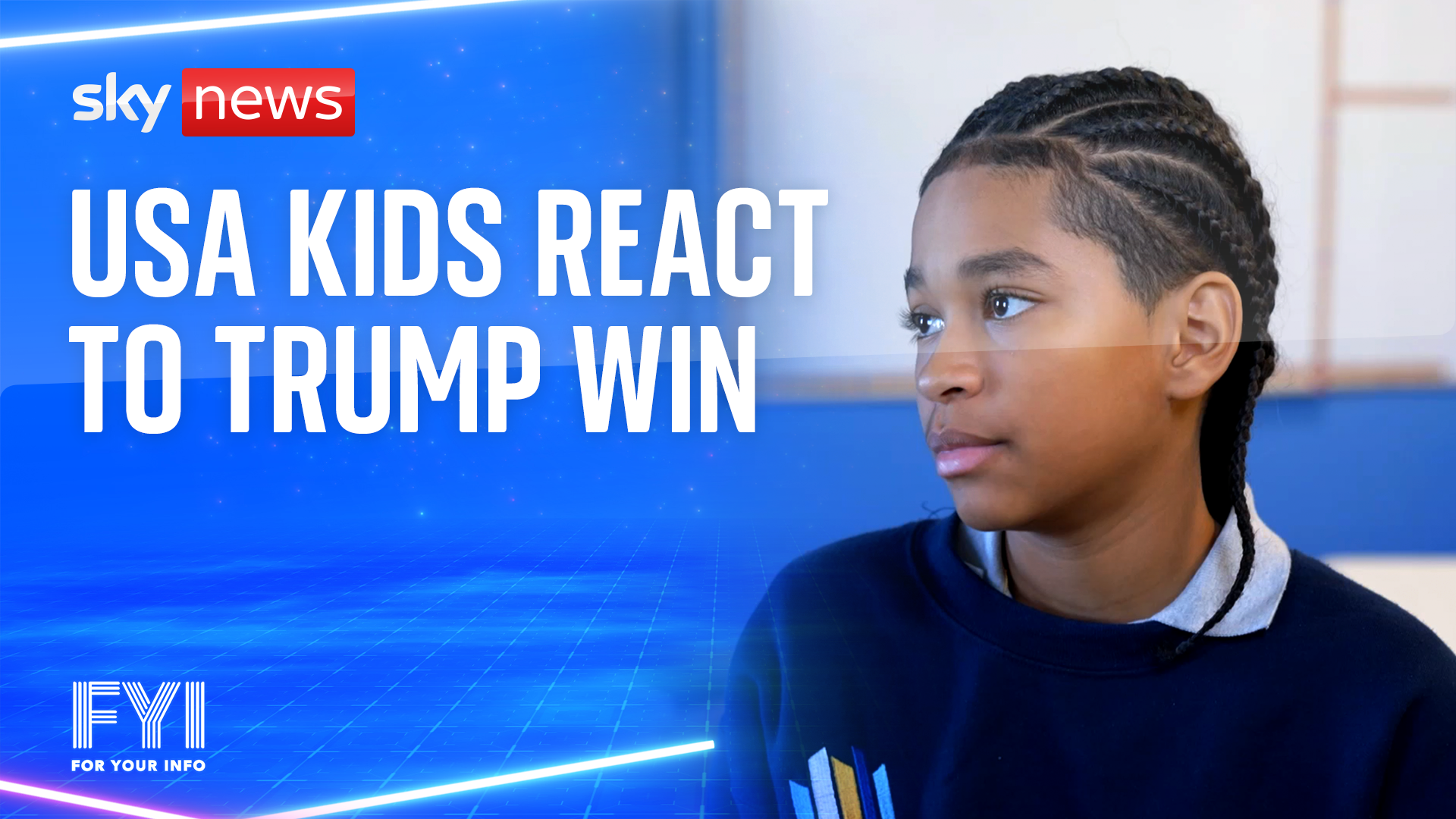 USA kids react to Trump win