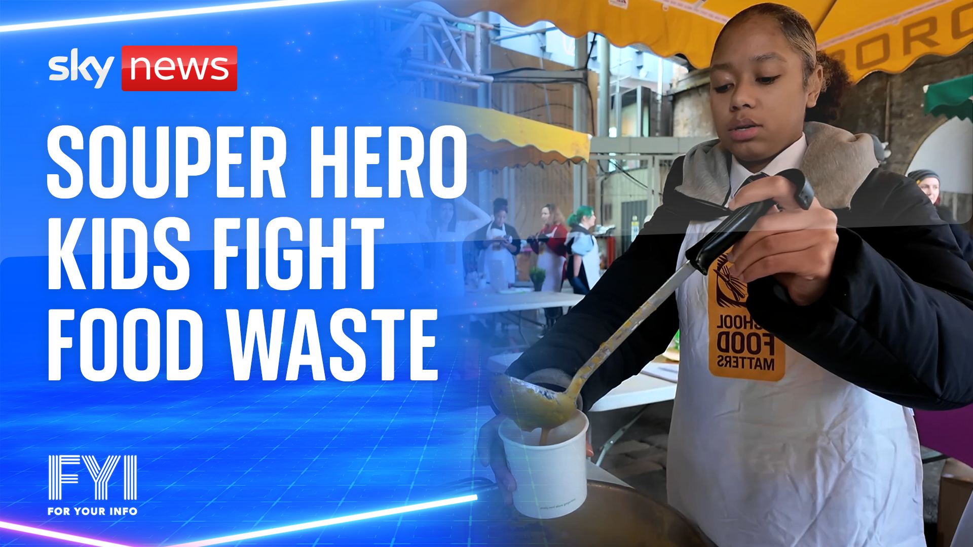 Souper hero kids fight food waste