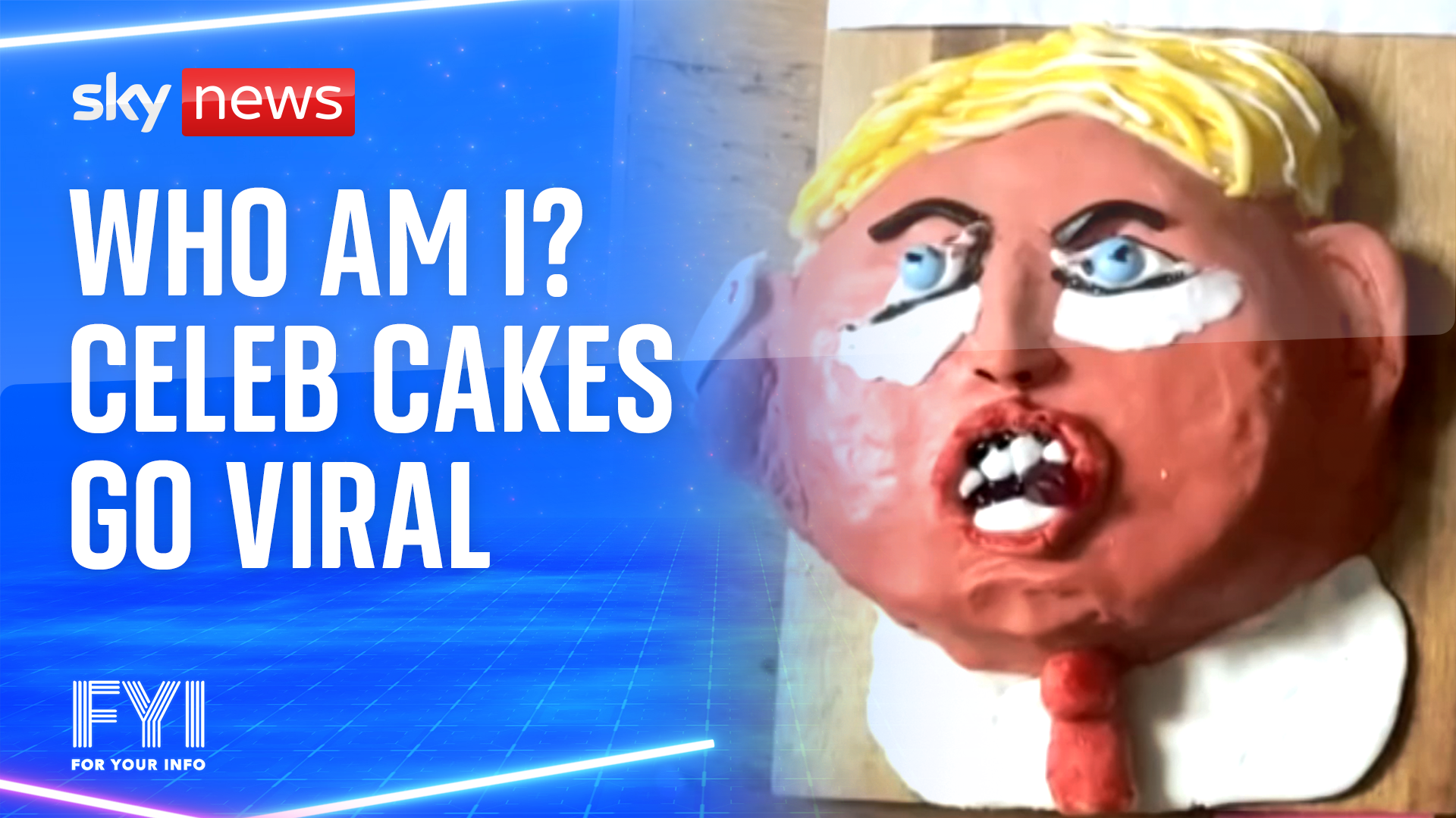 OMG! Who am I? Celeb cakes go viral