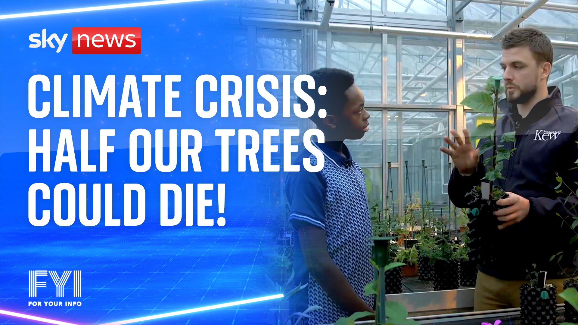 Climate crisis: Half our trees could die!