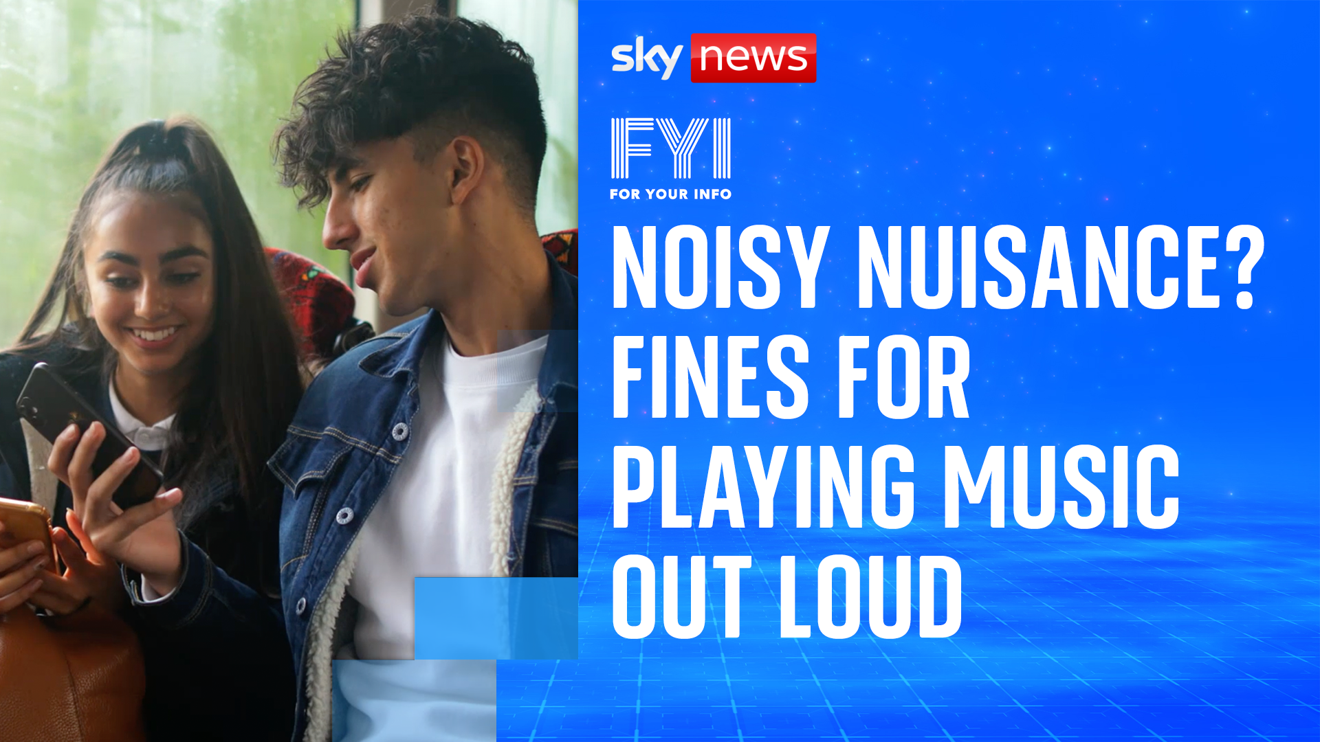 OMG! Noisy nuisance? Fines for playing music out loud