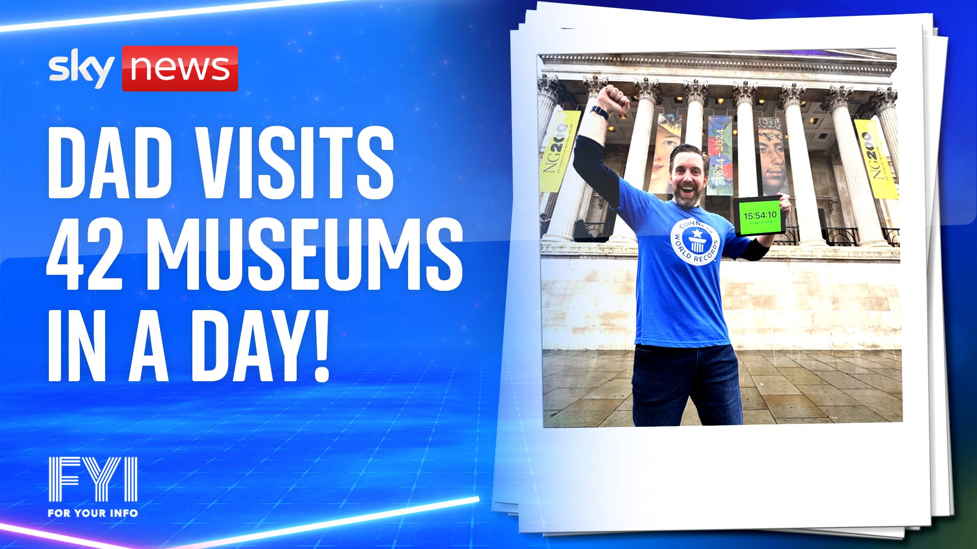 OMG! Dad visits 42 museums in a day!