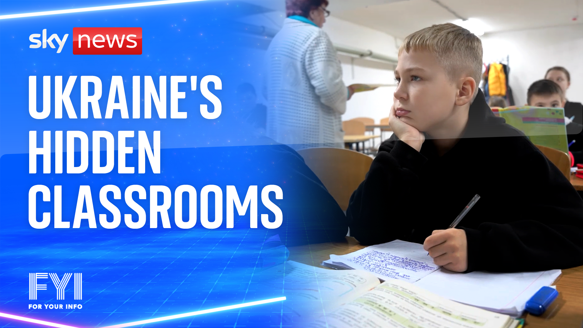 Ukraine’s hidden classrooms