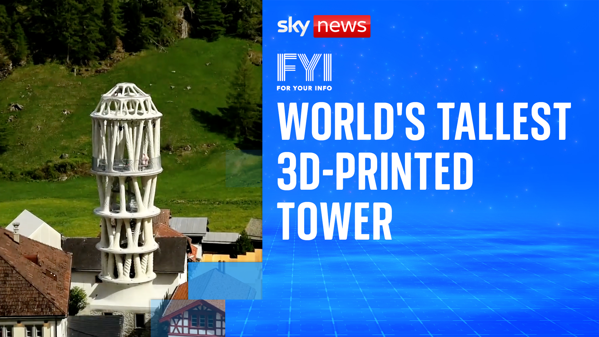 World’s tallest 3D-printed tower