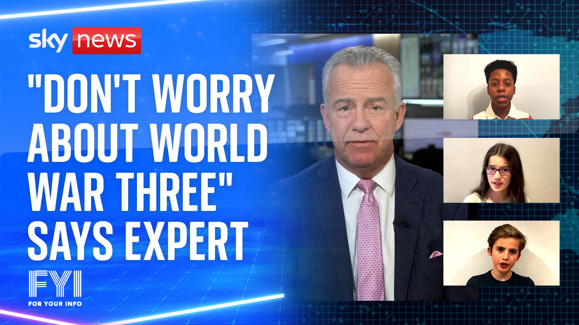 “Don’t worry about World War Three” says expert