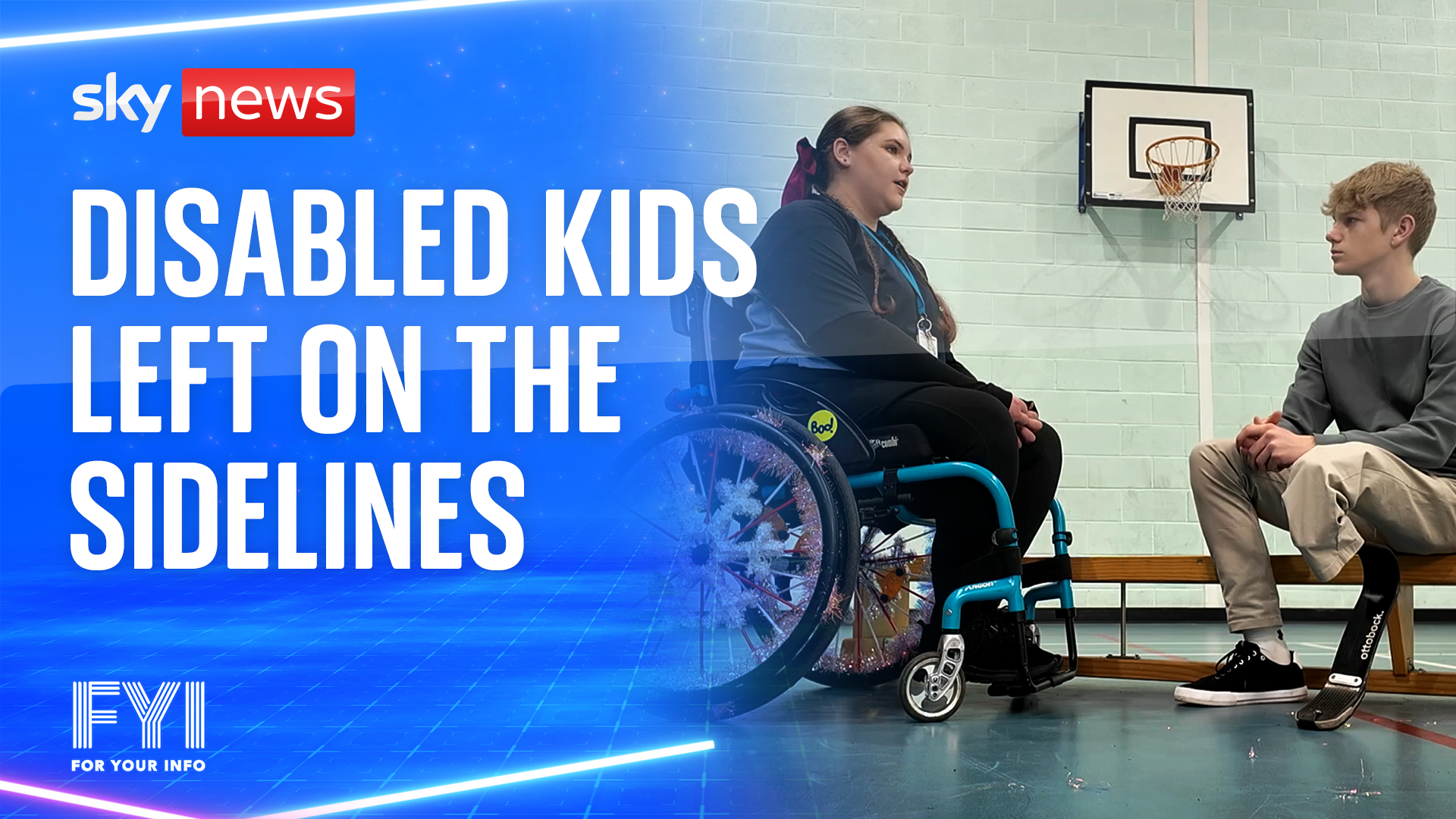 Disabled kids left on the sidelines