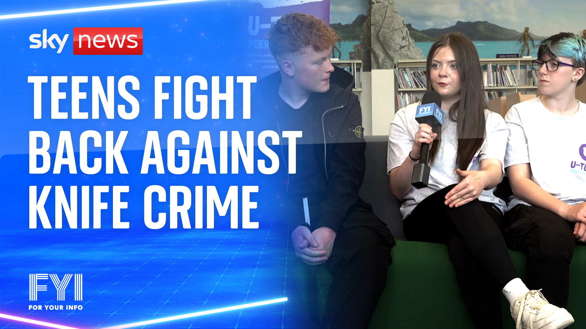 Teens fight back against knife crime