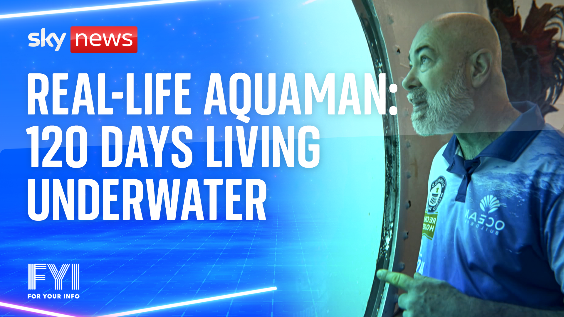 OMG! Real-life Aquaman: 120 days living underwater