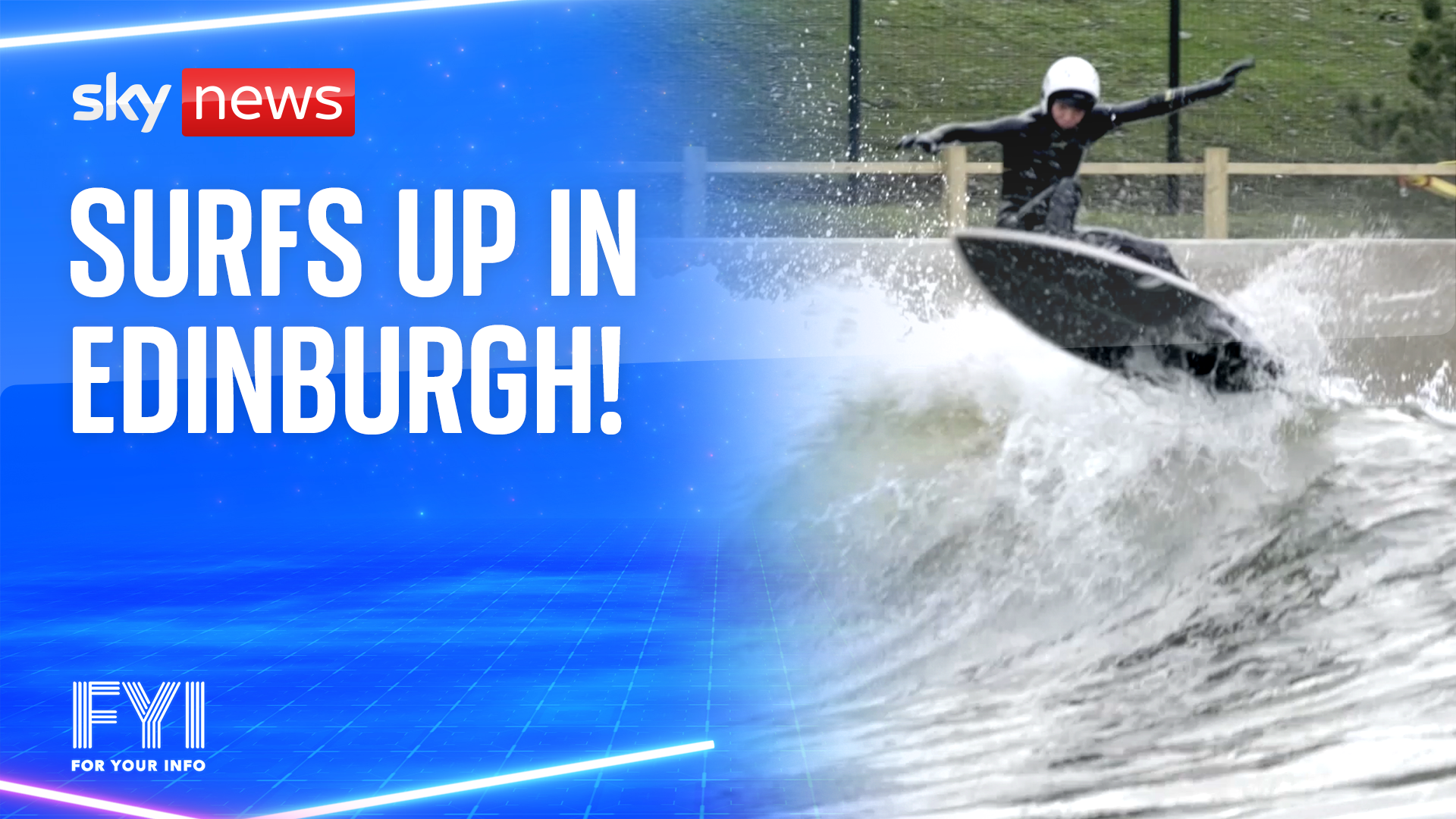 Surfs up in Edinburgh!