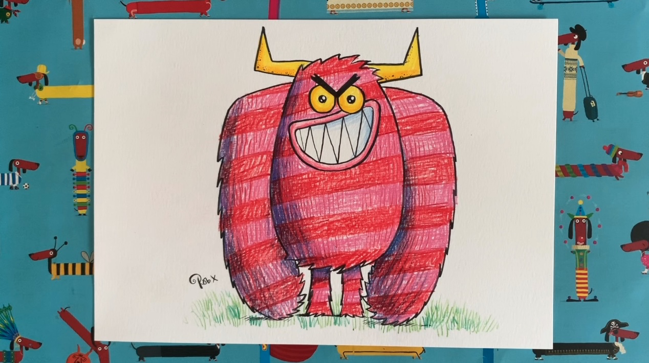 DrawWithRob 19 – Monster